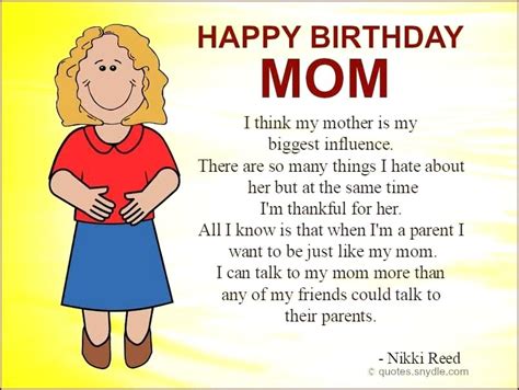 Happy Birthday Funny Quotes To Mom Funny Quotes