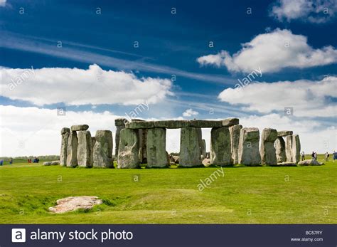 The Ancient Monument Of Stonehenge Wiltshire England Uk Stock Photo Alamy