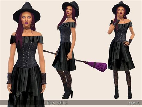 A New Dress For Your Witches Or To Celebrate The Upcoming Halloween