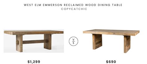 I got some of these from ikea. West-Elm-Emmerson-Reclaimed-Wood-Dining-Table-Look-for ...