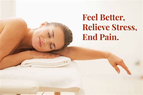 Massage Therapy For Stress And Anxiety Relief