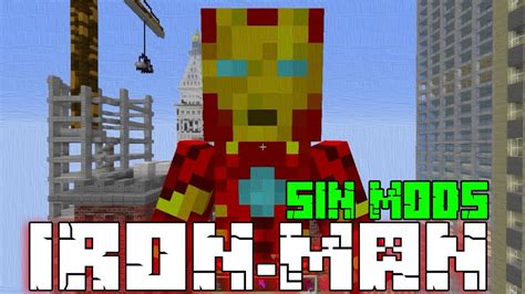 Iron Man In Minecraft Vanilla Ironman Sin Mods Youtube