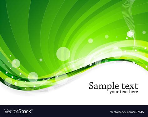 Vector green background Royalty Free Vector Image
