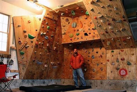 20 Inspirations Home Bouldering Wall Design