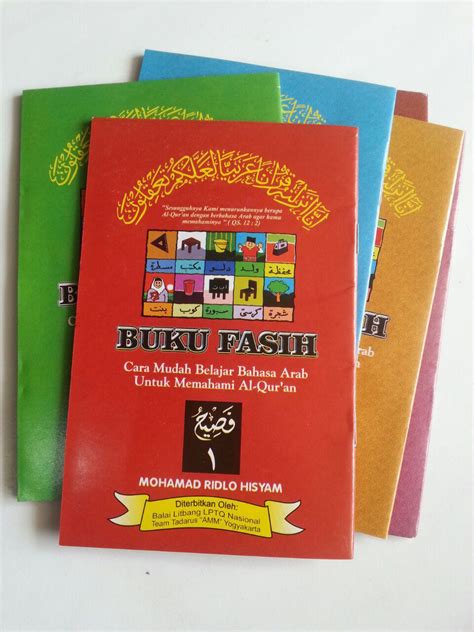 Buku Fasih Cara Mudah Belajar Bahasa Arab Untuk Memahami Al Quran Set