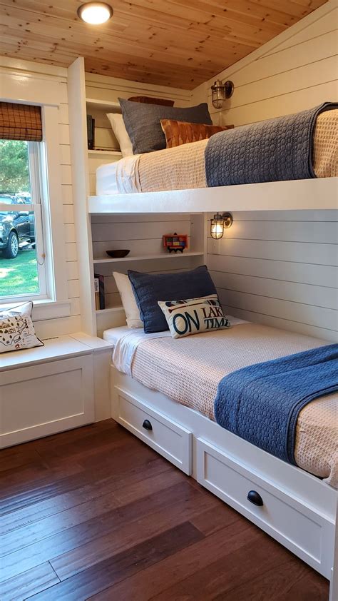 Lake House Bunk Rooms House Bunk Bed Beach House Bedroom Room Design