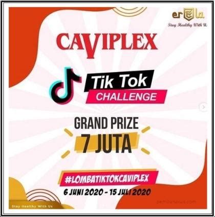 Lomba TikTok Caviplex Berhadiah Uang Tunai Jutaan Rupiah – PEMBURUKUIS.COM