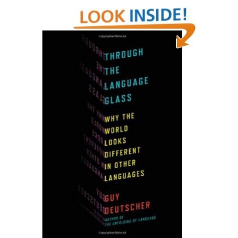 Through The Language Glass Book Worth Reading Language Book Recommendations