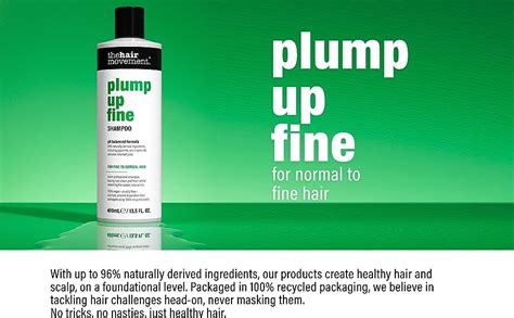 The Hair Movement Plump Up Fine Shampoo 100ml Increase Volume