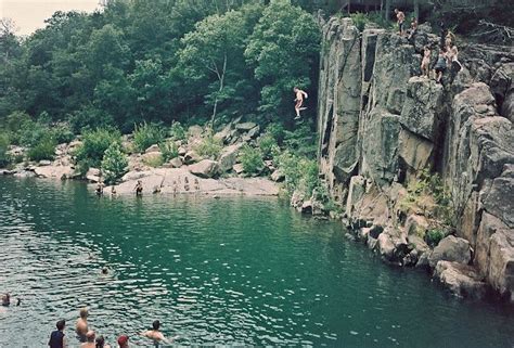 This Is The Big Swimming Hole At Mo Johnson Shut Ins And The Cliff