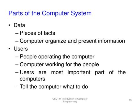 Ppt Csc105 Fundamentals Of Computer Programming Powerpoint