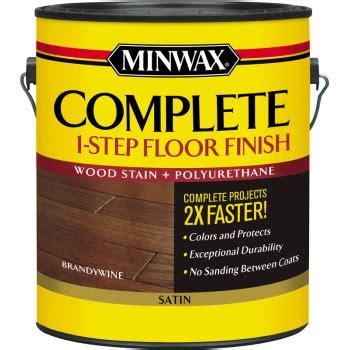 Applying stain and finish before the cabinets are hung doesn't take special skills, just a little time and effort. Buy the Minwax 672070000 Complete 1 Step Floor Finish ...
