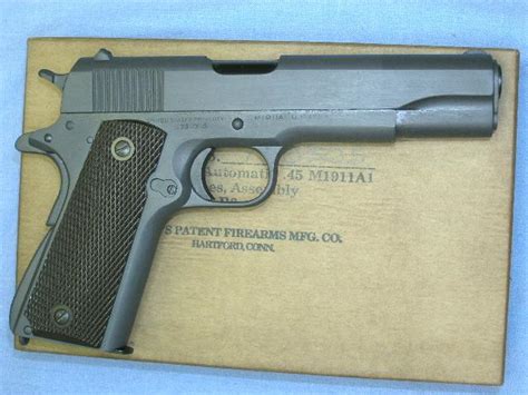 Colt 1911a1 Wwii Colt 1911a1 Usarmy 45 Wwii Wbox For Sale At