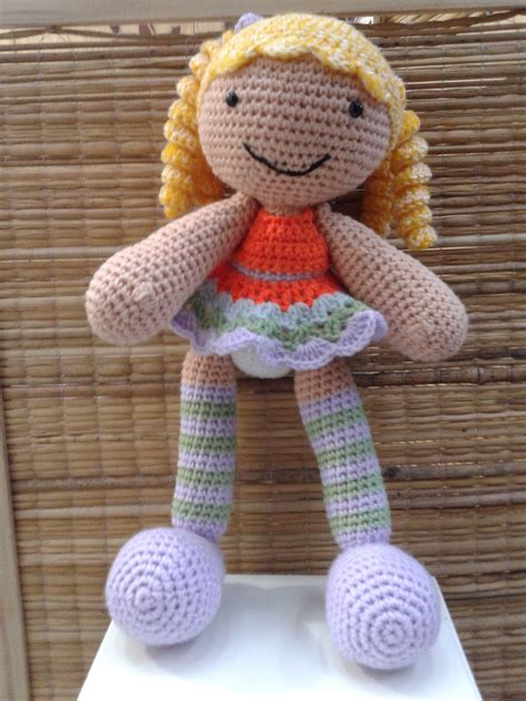 Muñeca Pepona Amigurumi Tejido A Crochet Doll Christmas