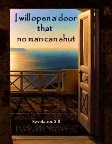I Will Open A Door That No Man Can Shut Bibleverse Bible Verses