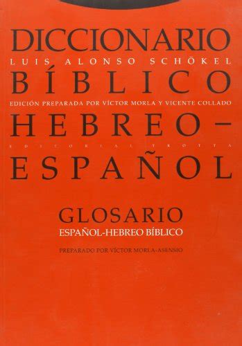Glosario Espa Ol Hebreo Biblico By Schokel Luis Alonso Goodreads