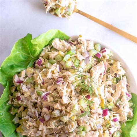 Fold all ingredients together in a large bowl, shredding chicken with a fork until it is at your desired consistency. This simple dill pickle canned chicken salad recipe is an ...