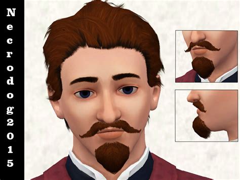Sims 4 Biker Beard