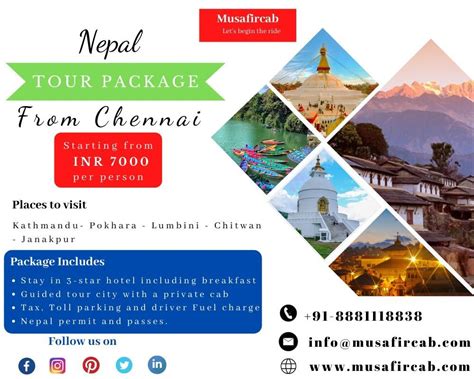 Visit Nepal And Its Mesmerizing Destination At A Very Low Price Get You Chennai To Nepal Tour