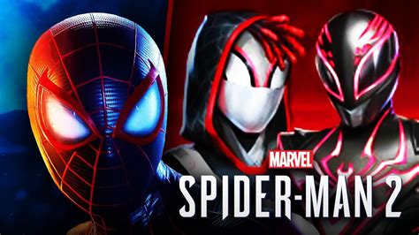 Spider Man 2 Playstation Reveals 6 New Suits For Miles Morales
