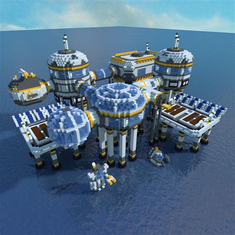 Trydars Subnautica Buildings Pack 1 Minecraft Map