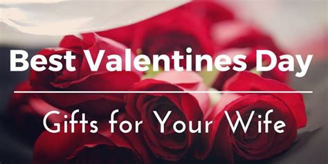 Coming up with surprising and romantic gifts for your wife (or girlfriend or fianceé) isn't always easy. Best Valentines Day Gifts for Your Wife: 35 Unique ...