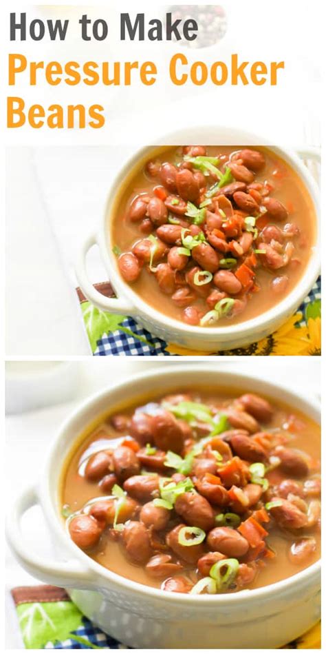 How To Make Beans In A Pressure Cooker Primavera Kitchen