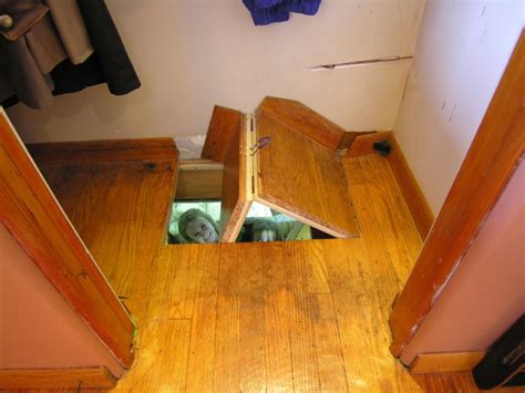 Trapdoor To Basement Stairs Openbasement