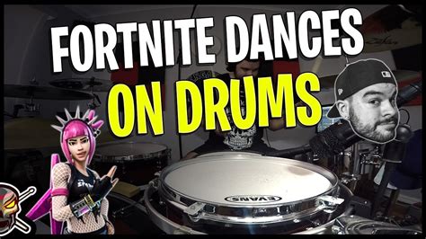 Fortnite Dances Played On Drums Ep 1 Fortnite Youtube