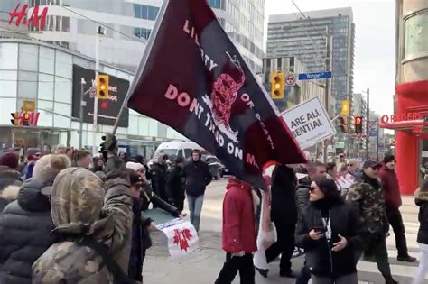 Dozens of charges laid at anti-lockdown protests in Toronto over the weekend