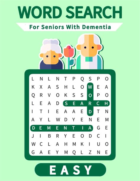 Buy Easy Word Search For Seniors With Dementia Activities And Puzzles