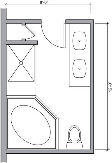 Bathroom plans and layouts for small bathrooms. Master Bathroom Floor Plans | Bathroom Floor Plans - Bathroom Floor Plan Design Gallery ...
