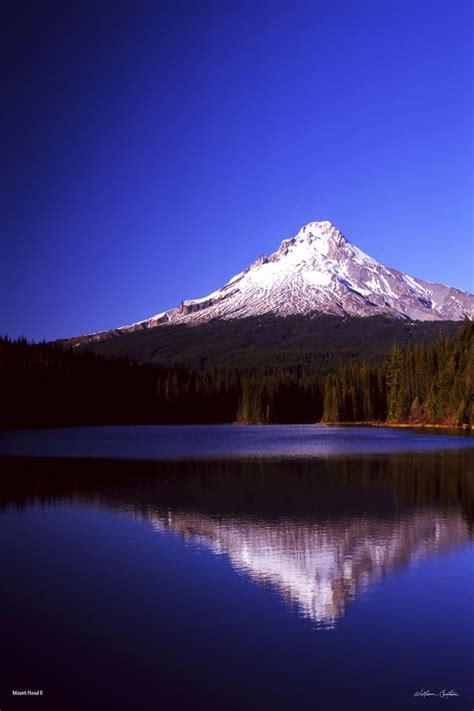 Lor Mount Hood Ii By William Castner Fine Art Landscape Fine Art