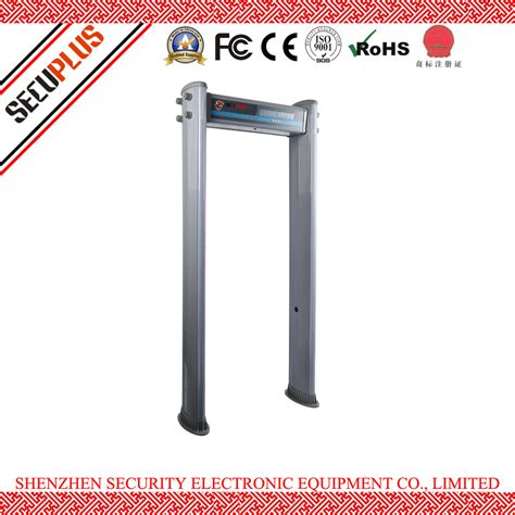 Ip55 Security Full Body Walk Through Door Frame Arched Metal Detector