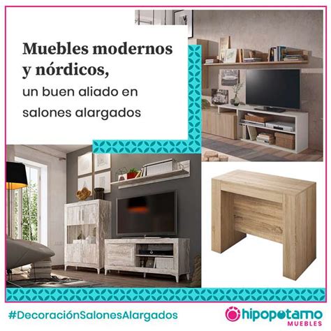 Maybe you would like to learn more about one of these? Cómo decorar y amueblar un salón alargado y estrecho ...