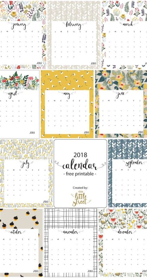 2024 Free Cute Printable Calendars Monthly And Yearly Yesmissy Calendar Printables Planner