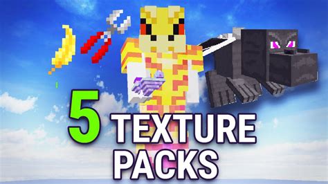 5 Best Skyblock Texturepacks Custom Pack Hypixel Skyblock Youtube