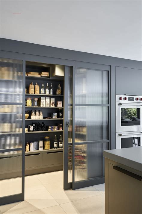 Best Pantry With Sliding Doors Simple Ideas Home Decorating Ideas