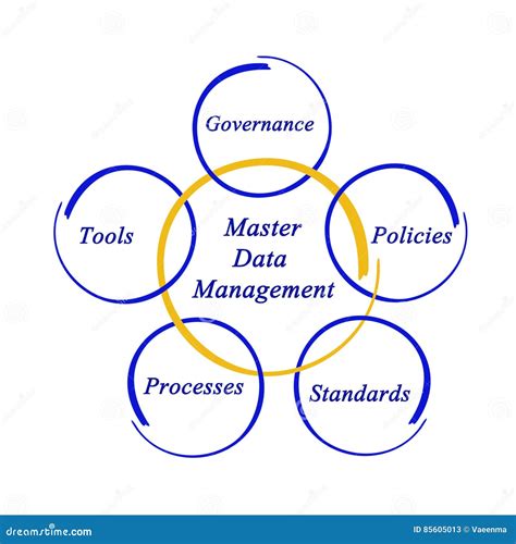 Master Data Management Royalty Free Stock Photo