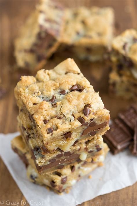 Gooey Chocolate Chip Cookie Bars My Incredible Recipe