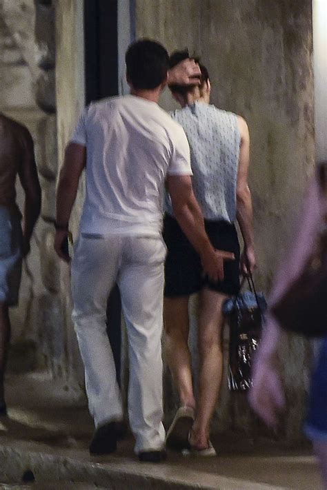 Alexandra daddario is a 34 year old american actress. Alexandra Daddario and Brendan Wallace - Out for dinner at ...