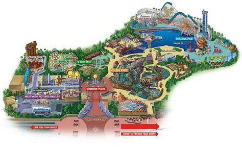 Maps Of Disneyland Resort In Anaheim California