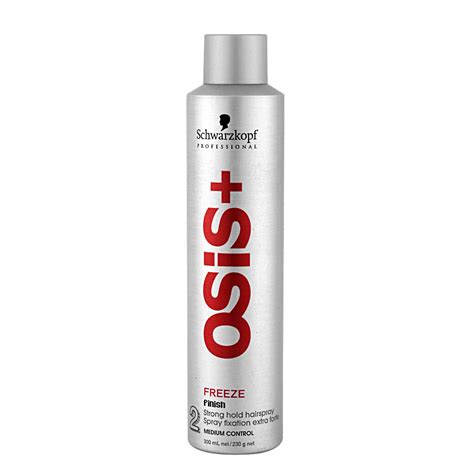 Osis hair styling products will deliver on your hair adventure! Schwarzkopf Osis Finish Freeze 300ml - Spray fixation ...