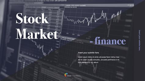 Stock Market Company Profile Template Designbusinesskeynote