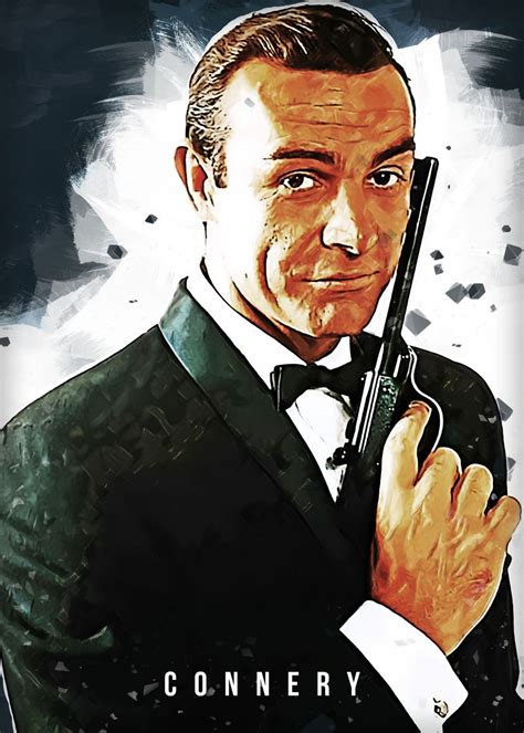 √ Sean Connery James Bond Poster