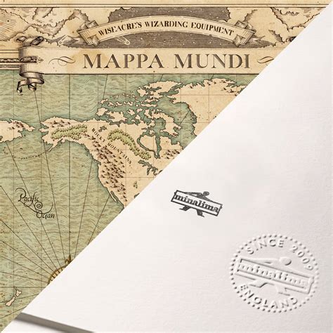 Newt Scamanders Mappa Mundi Minalima