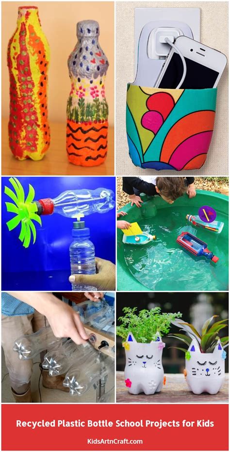 Recycled Projects For Kids With Plastic Bottles