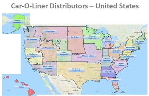 Us Distributor Territory Map Customer Portal