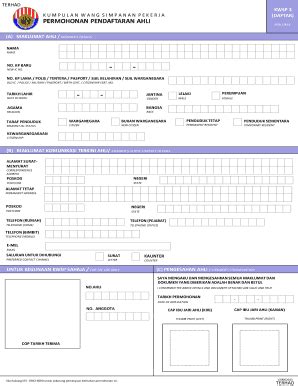 Form My Kwsp Majikan Fill Online Printable Fillable Blank Pdffiller