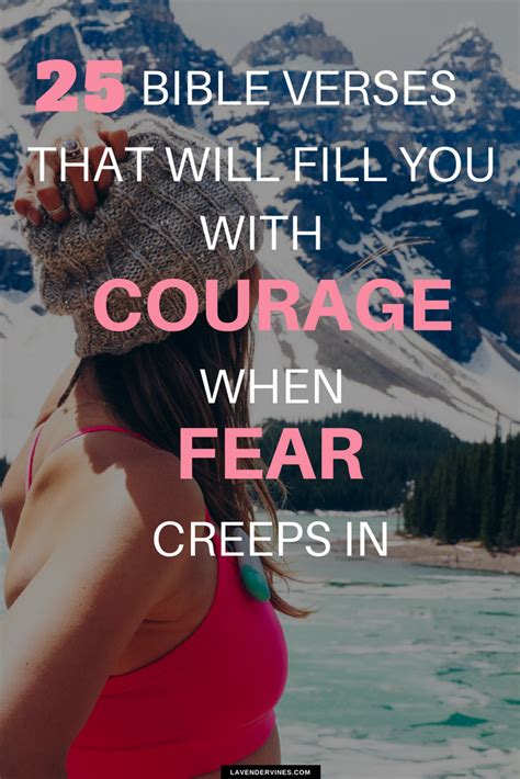 25 Bible Verses About Fear That Will Fill You With Courage